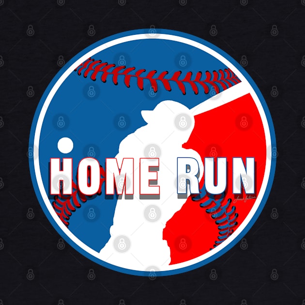 Home Run Baseball Logo 2 by Ratherkool